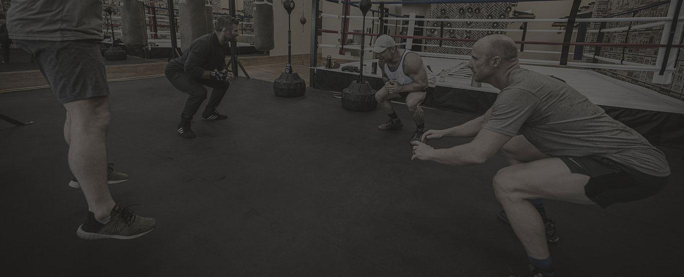 People boxing